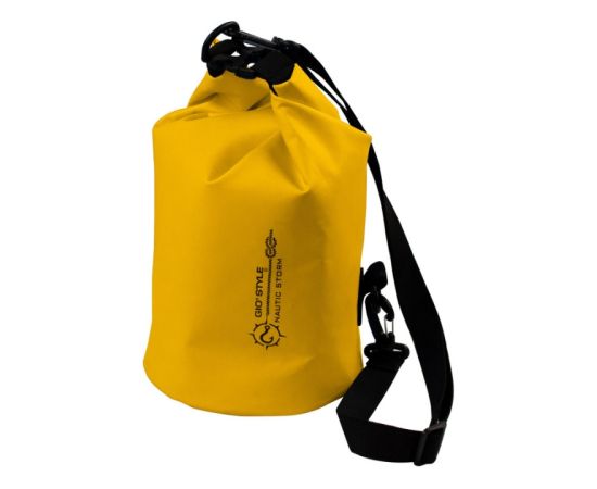 Gio`style Ūdensnecaurlaidīga termiskā soma Dry Bag Nautic Storm S 5L, Ø18,5x36cm, dzeltena