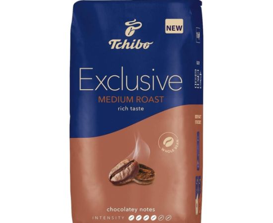 Kawa ziarnista Tchibo Exclusive Medium Roast 1000g Kafijas kapsulas, kafija