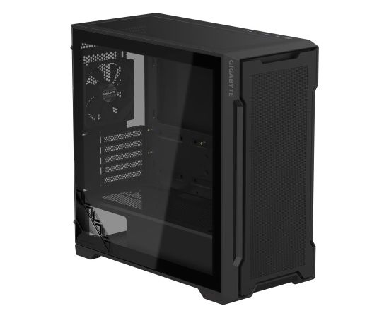 Case GIGABYTE GB-C102G MidiTower Case product features Transparent panel Not included MicroATX MiniITX Colour Black GB-C102G