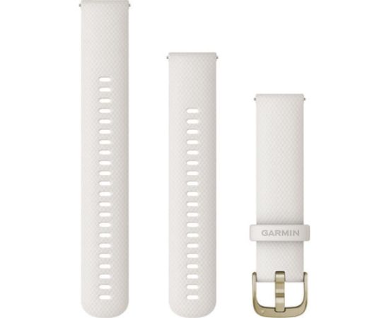 Garmin watch strap Venu 2 Plus, ivory/cream gold