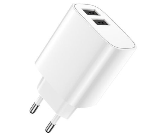 Forever LS-03 2x USB Tīkla Lādētājs 2.4A