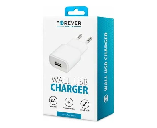 Forever LS-03 2x USB Tīkla Lādētājs 2.4A