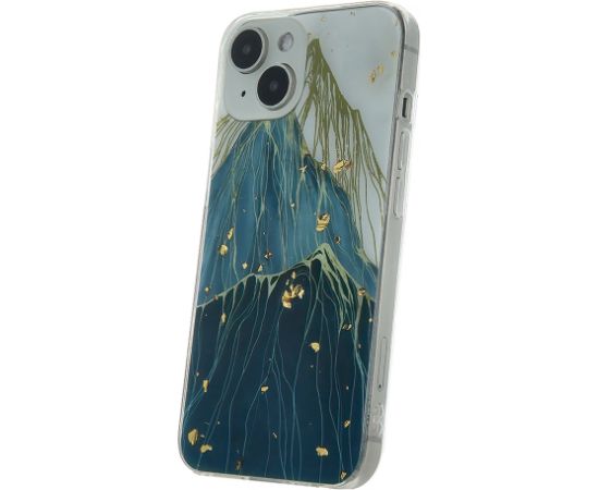 Fusion Gold Glam Mountain silikona vāciņš priekš Samsung A155 Galaxy A15 4G|5G