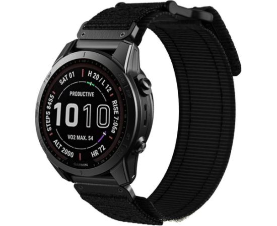 Tech-Protect watch strap Scout Pro Garmin fenix 5/6/6 Pro/7, black
