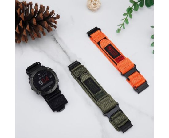 Tech-Protect watch strap Scout Pro Garmin fenix 5/6/6 Pro/7, black