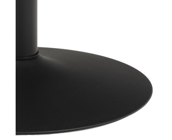 Dining table IBIZA D110xH74cm, black marble