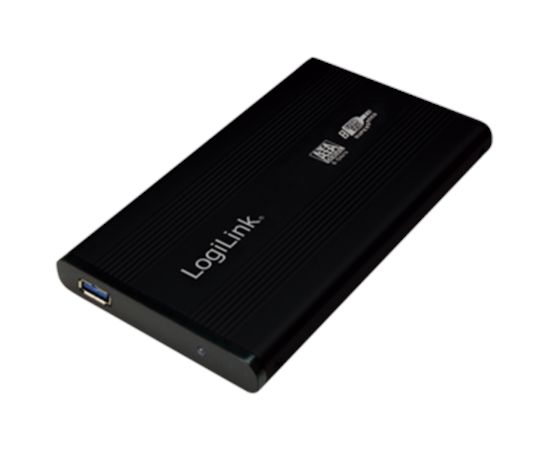 Logilink External hard drive enclosure, black 2.5", SATA, USB 3.0