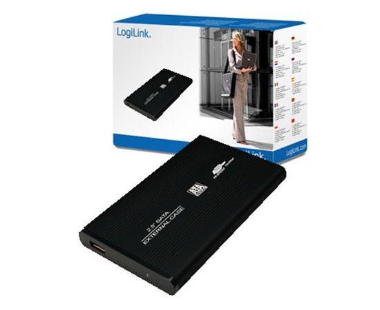 Logilink 2.5" SATA USB 2.0 HDD Enclosure 2.5", SATA, USB 2.0