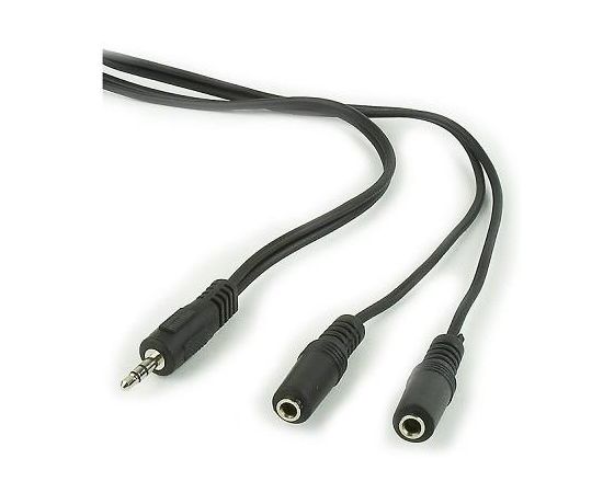 CABLE AUDIO SPLITTER 3.5MM/5M BLACK CCA-415 GEMBIRD