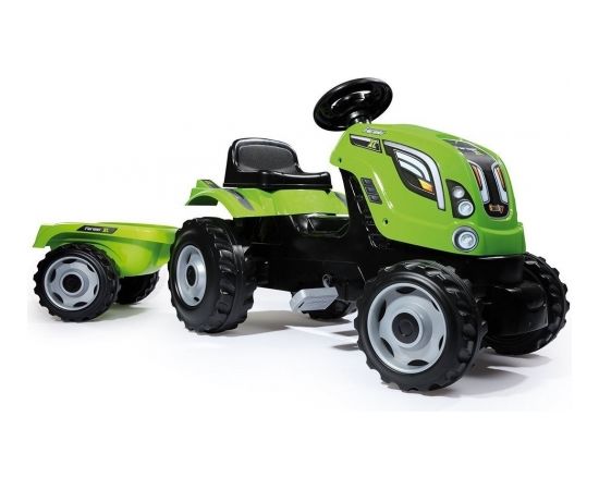 Smoby GXP-562546 Farmer XL Green Tractor + Trailer