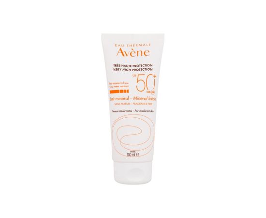 Avene Sun / Mineral Milk 100ml SPF50+ Ķermeņa kosmētika