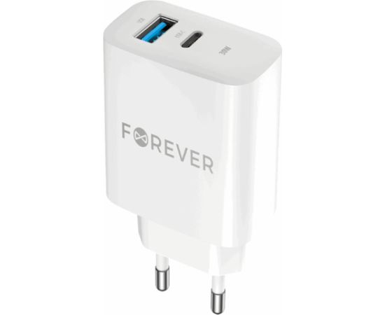 Forever TC-07-30AC USB-C / USB Зарядное Устройство 30W Зарядные устройства