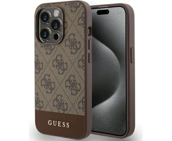 Guess GUHCP15XG4GLBR Aizmugurējais Apvalks priekš Apple iPhone 15 Pro Max