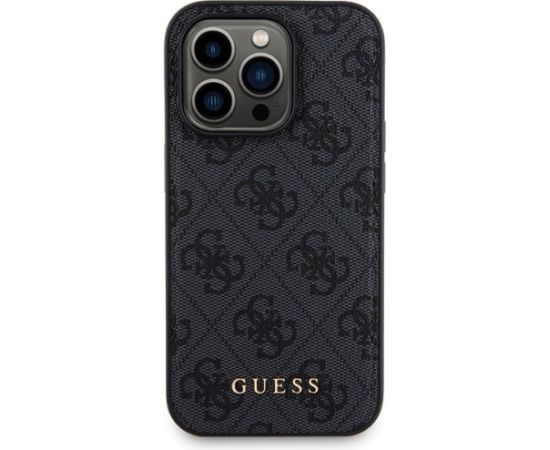 Guess GUBPM5P15X4GEMGK Aizmugurējais Apvalks + Ārējais Akumulators priekš Apple iPhone 15 Pro Max