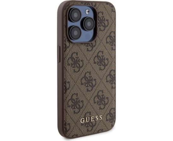 Guess GUBPM5P15X4GEMGW Aizmugurējais Apvalks + Ārējais Akumulators priekš Apple iPhone 15 Pro Max