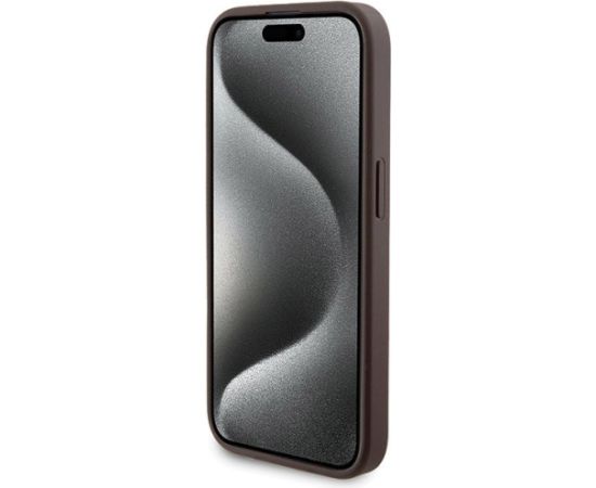 Guess GUBPM5P15X4GEMGW Aizmugurējais Apvalks + Ārējais Akumulators priekš Apple iPhone 15 Pro Max