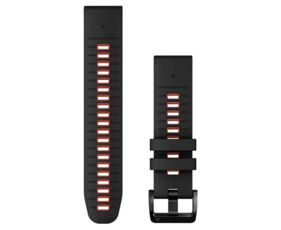 Garmin Quickfit 22 mm Ремешок для часов, Черный/пламенно-красный