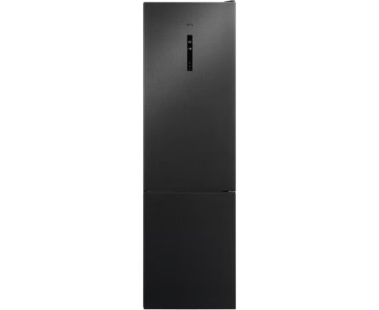 AEG ORC8M361EL NoFrost ledusskapis 201cm Melns