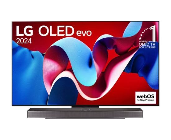 LG OLED65C41LA OLED 65" 4K Smart webOS Black TV Телевизоры