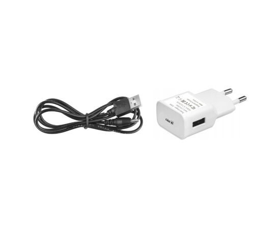 Evelatus EMC02 цифровой деревянный кубический будильник с термометром + USB адаптер Желтый