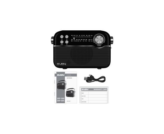 Radio uztvērējs Sven RP-500 Black Radio, Radio pulksteņi