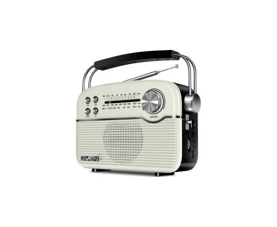 Radio uztvērējs Sven SRP-500 White Radio, Radio pulksteņi