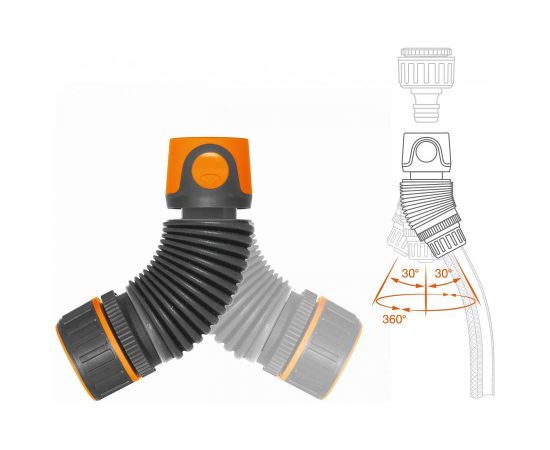 HOSE ACC CONNECTOR FLEXIBLE/1/2" DWC 2815 DAEWOO Citi piederumi 