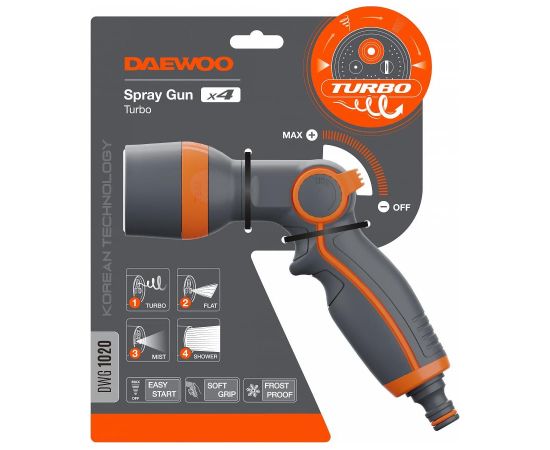 GARDEN SPRAY GUN X4 TURBO/DWG 1020 DAEWOO Прочие аксессуары