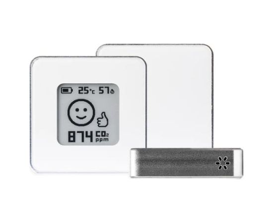 SMART HOME AIR QUALITY SENSOR/SILV/WHITE AIRV-WHIT AIRVALENT