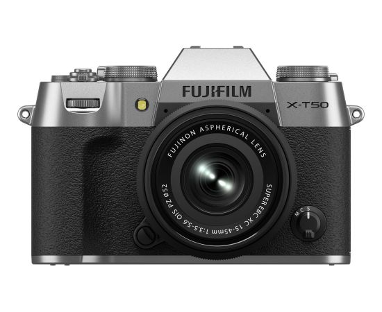 FUJIFILM X-T50/XC15-45mmF3.5-5.6 OIS PZ Silver