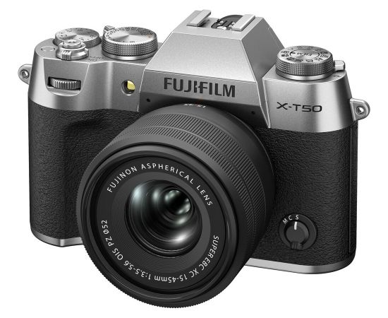 FUJIFILM X-T50/XC15-45mmF3.5-5.6 OIS PZ Silver
