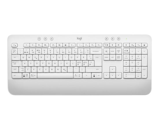 LOGITECH K650 SIGNATURE Bluetooth keyboard - OFF WHITE - NORDIC Klaviatūras