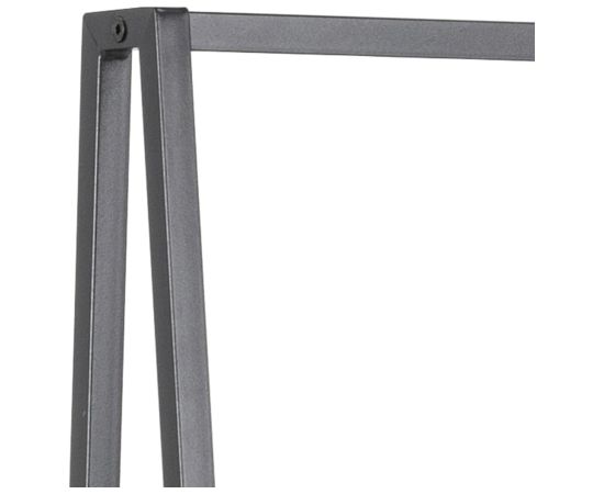 Drēbju statīvs SEAFORD 77x37xH165cm, melns