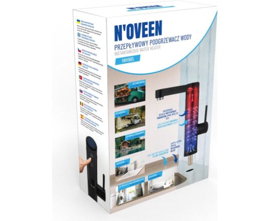 Noveen Instantaneous water heater N'OVEEN IWH965 INOX BLACK