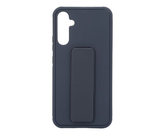 iLike Galaxy A34 5G Silicone Case with stand Samsung Silver