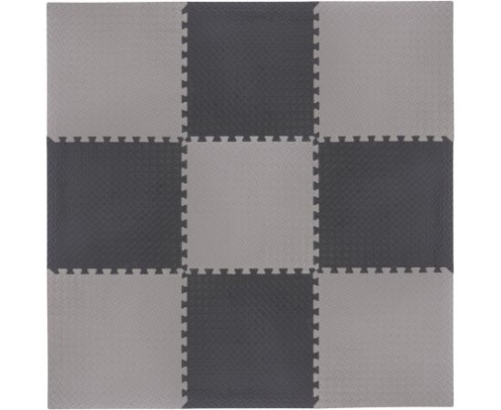 Puzzle mat under sports equipment light grey 9 pieces HMS MP12