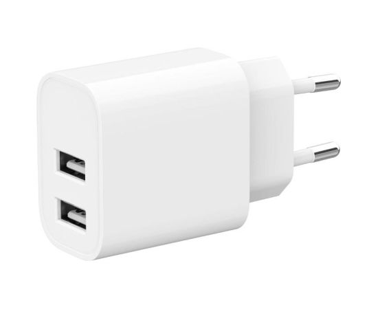 CHARGER USB UNIVERSAL WHITE/2P TA-UC-2A12-01 GEMBIRD