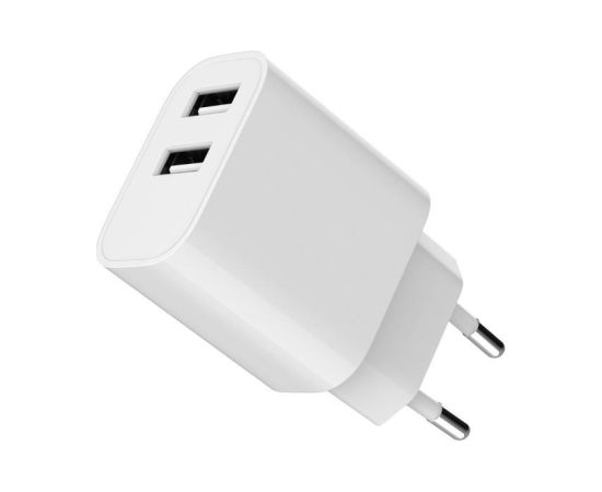 CHARGER USB UNIVERSAL WHITE/2P TA-UC-2A12-01 GEMBIRD