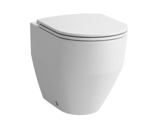 Laufen pods Pro Rimless, stiprināms uz grīdas, 360x530 mm, balts