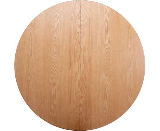 Dining table TROYES D120+40xH75cm, oak