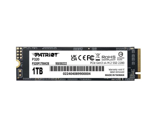 SSD Patriot Viper P320 M.2 PCI-Ex4 NVMe 1TB 3GB/s