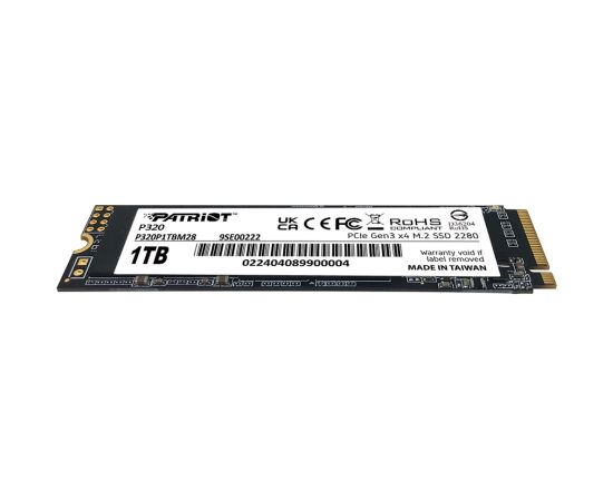 SSD Patriot Viper P320 M.2 PCI-Ex4 NVMe 1TB 3GB/s