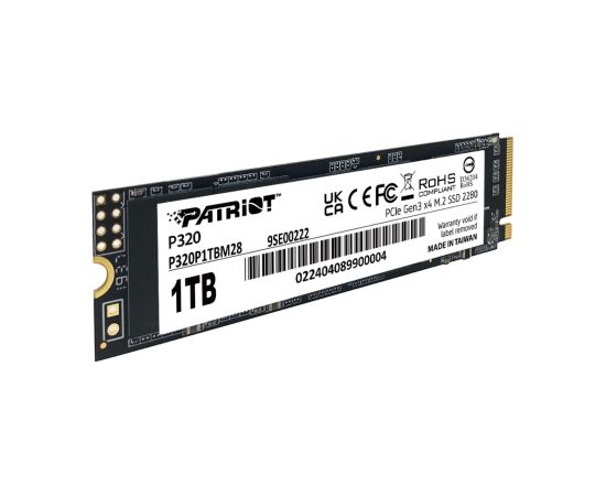 SSD Patriot Viper P320 M.2 PCI-Ex4 NVMe 1TB 3GB/s