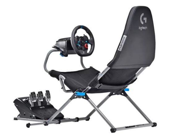 Logitech G Edition Challenge X Racing Cockpit Геймерский стул с консолью