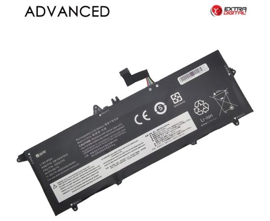 Extradigital Аккумулятор для ноутбука LENOVO L18C3PD2, 4650mAh, Extra Digital Advanced Portatīvo datoru baterijas