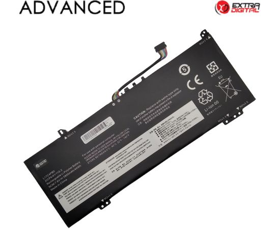 Extradigital Аккумулятор для ноутбука LENOVO L17C4PB0, 5800mAh, Extra Digital Advanced
