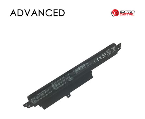Extradigital Notebook Battery ASUS VivoBook X200CA , A31N1302, 2600mAh Extra Digital Advanced Baterijas portatīvajiem datoriem
