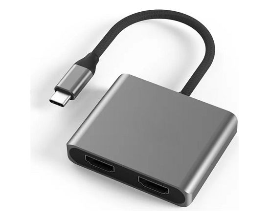 Extradigital Adapter USB Type-C - 2x HDMI 4K