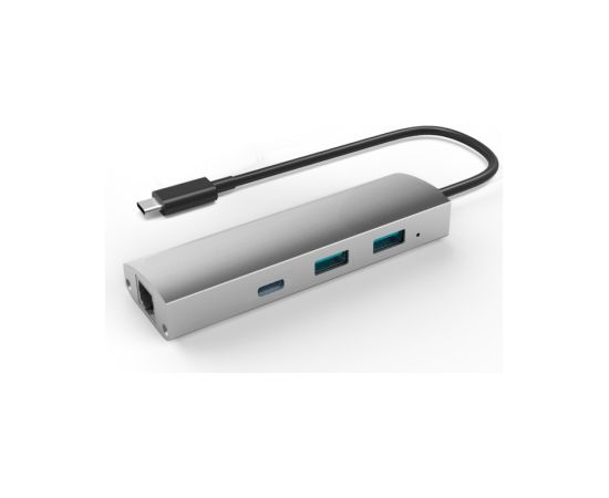 Extradigital Адаптер USB 3.1  2 порта USB 3.0 + 1порта USB 3.1 c Gigabit Ethernet