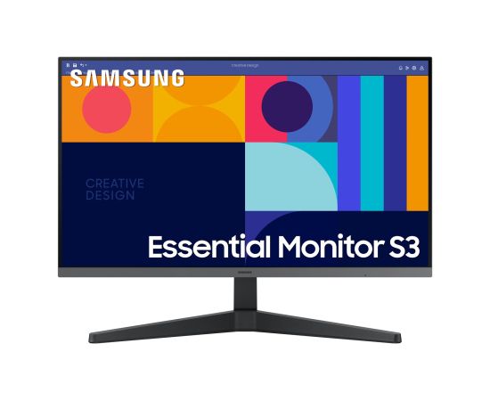 Samsung Essential Monitor S3 S33GC LED display 68.6 cm (27") 1920 x 1080 pixels Full HD Black